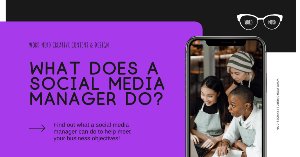 what is a social media manager